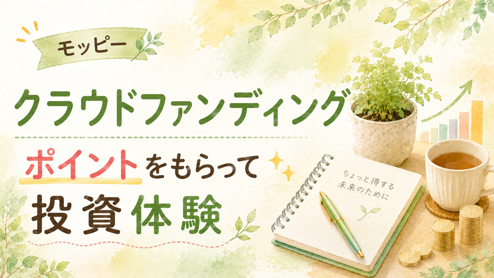 モッピーのクラウドファンディング案件｜ポイントをもらって投資体験