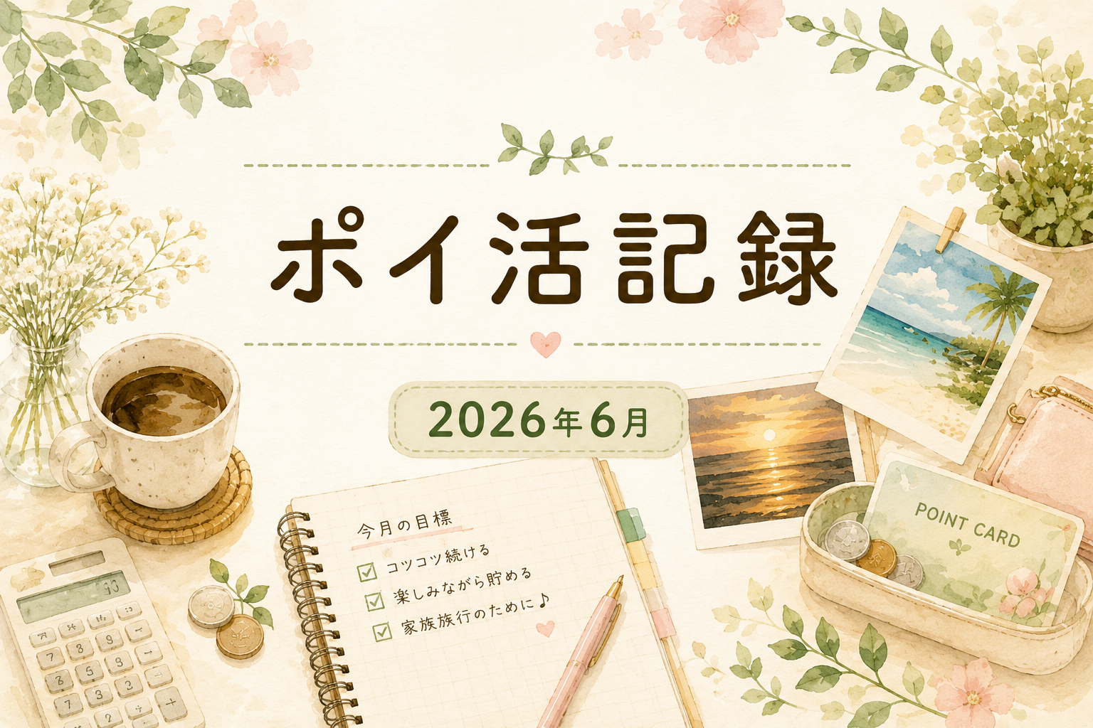 ポイ活記録：2026年6月