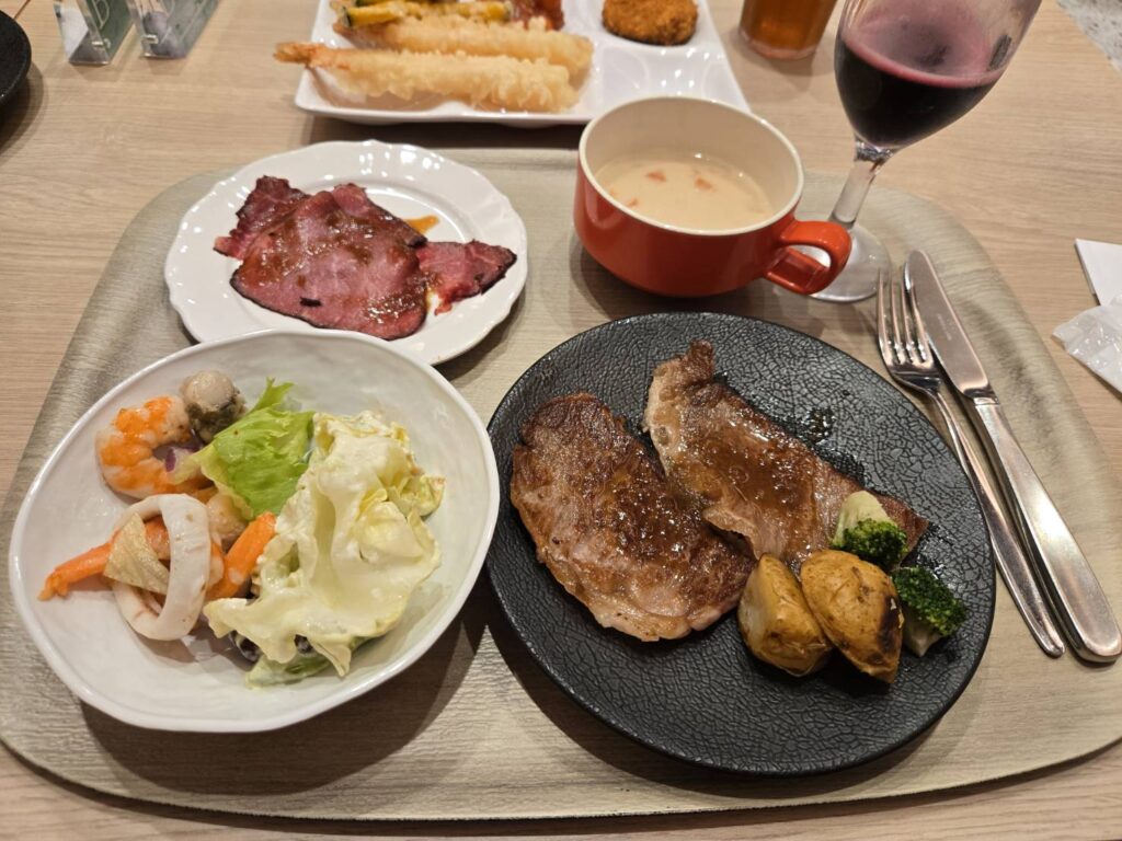 夕食ビュッフェ