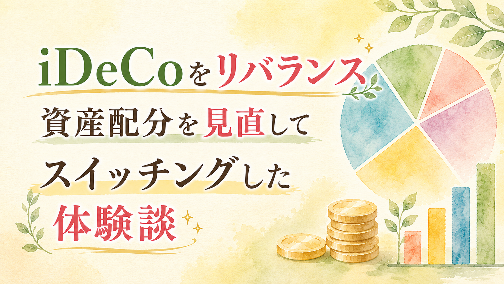 iDeCoをリバランス｜資産配分を見直してスイッチングした体験談