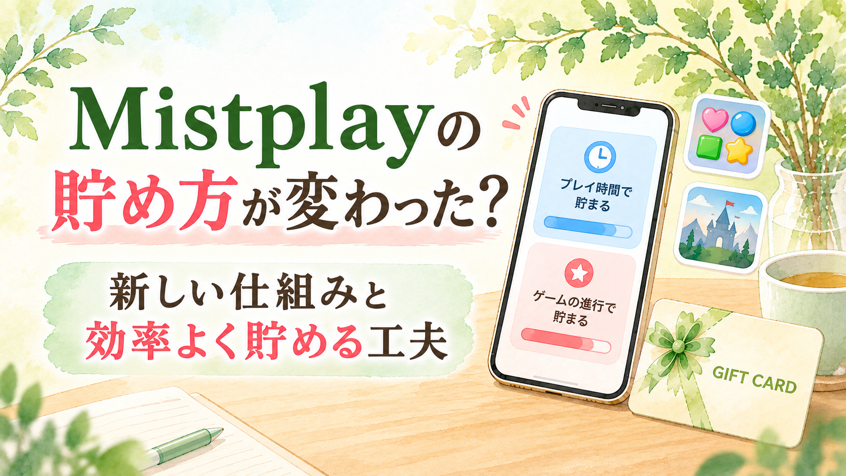 Mistplayの貯め方が変わった？新しい仕組みと効率よく貯める工夫